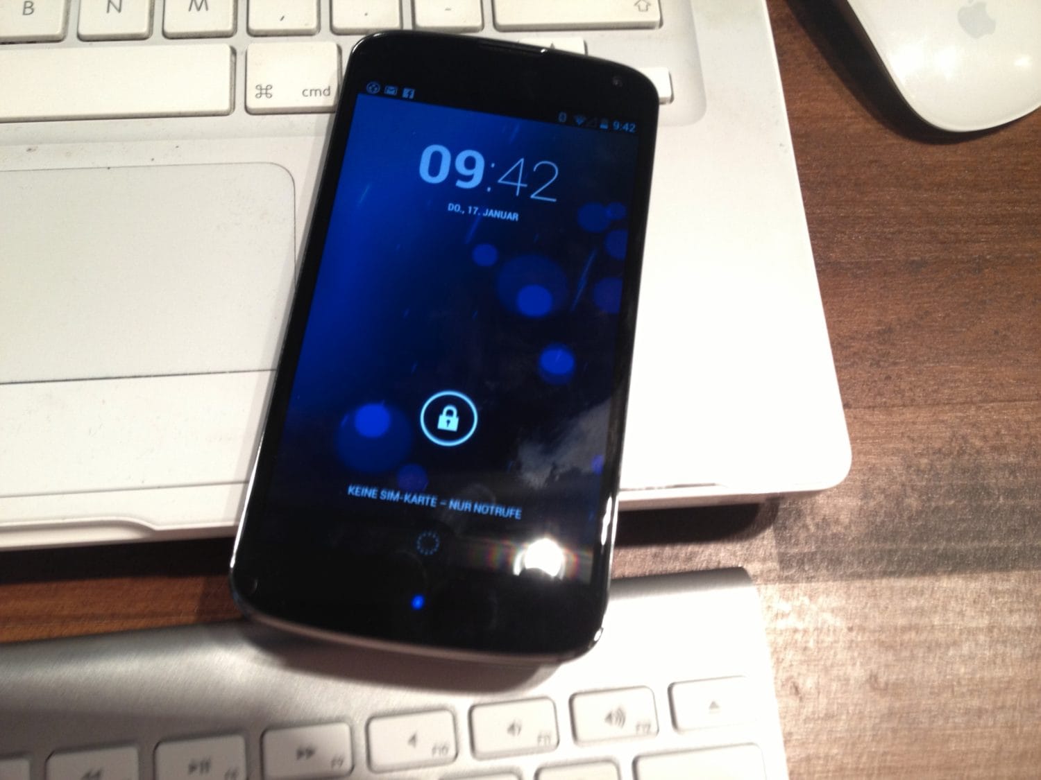 Nexus 4: Telefonieren kann man damit auch… Google Nexus 4