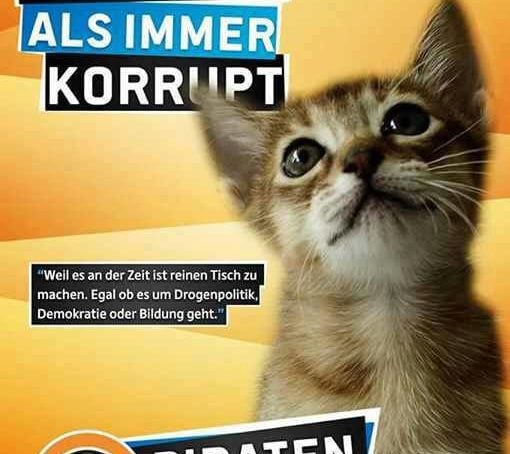 Immer noch Drogen… Lieber mal breit, als ständig korrupt!