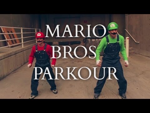 Super Mario Brothers - in real life! Super Mario Brothers - in real life!