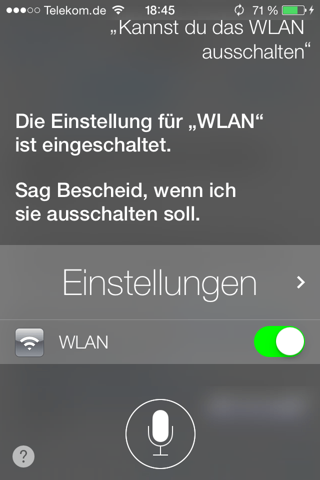 Siri, verarsch' doch jemand anders! Siri, verarsch' doch jemand anders!