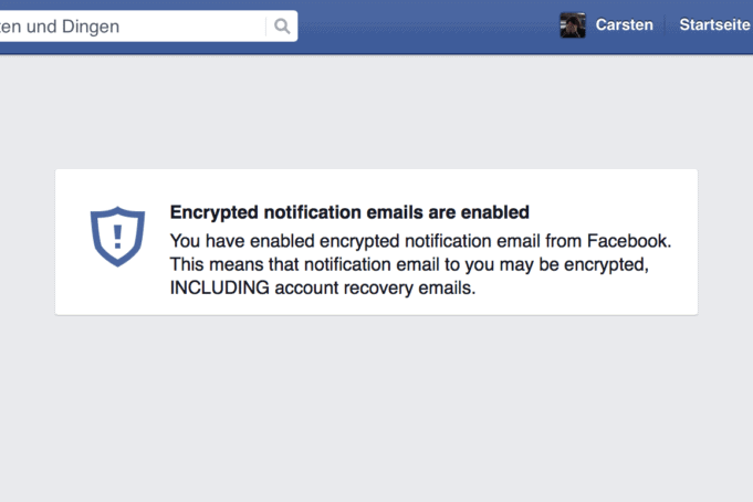 Facebook und OpenPGP Facebook und OpenPGP