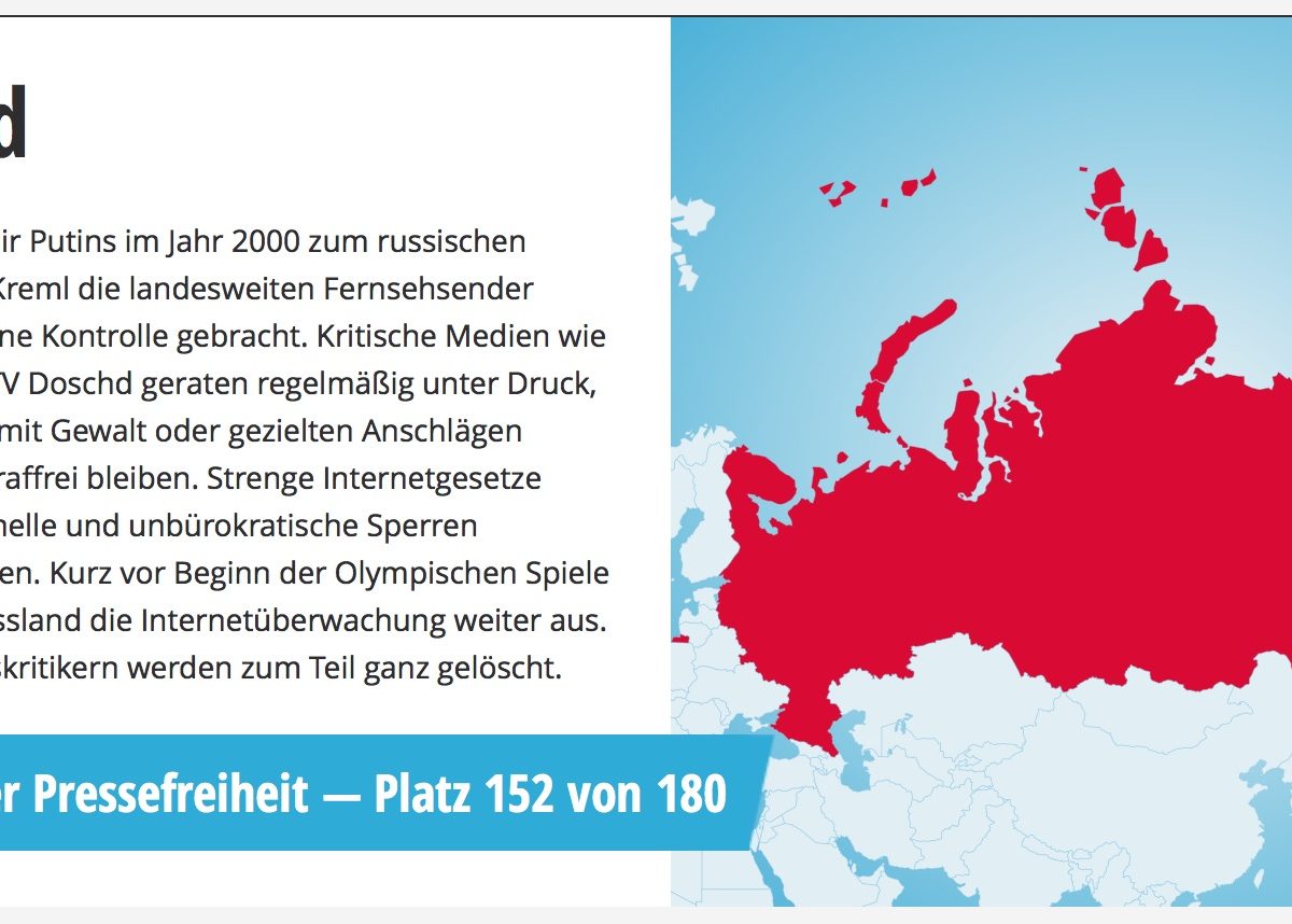 Russland: Der Bock will Gärtner sein Russland: Der Bock will Gärtner sein