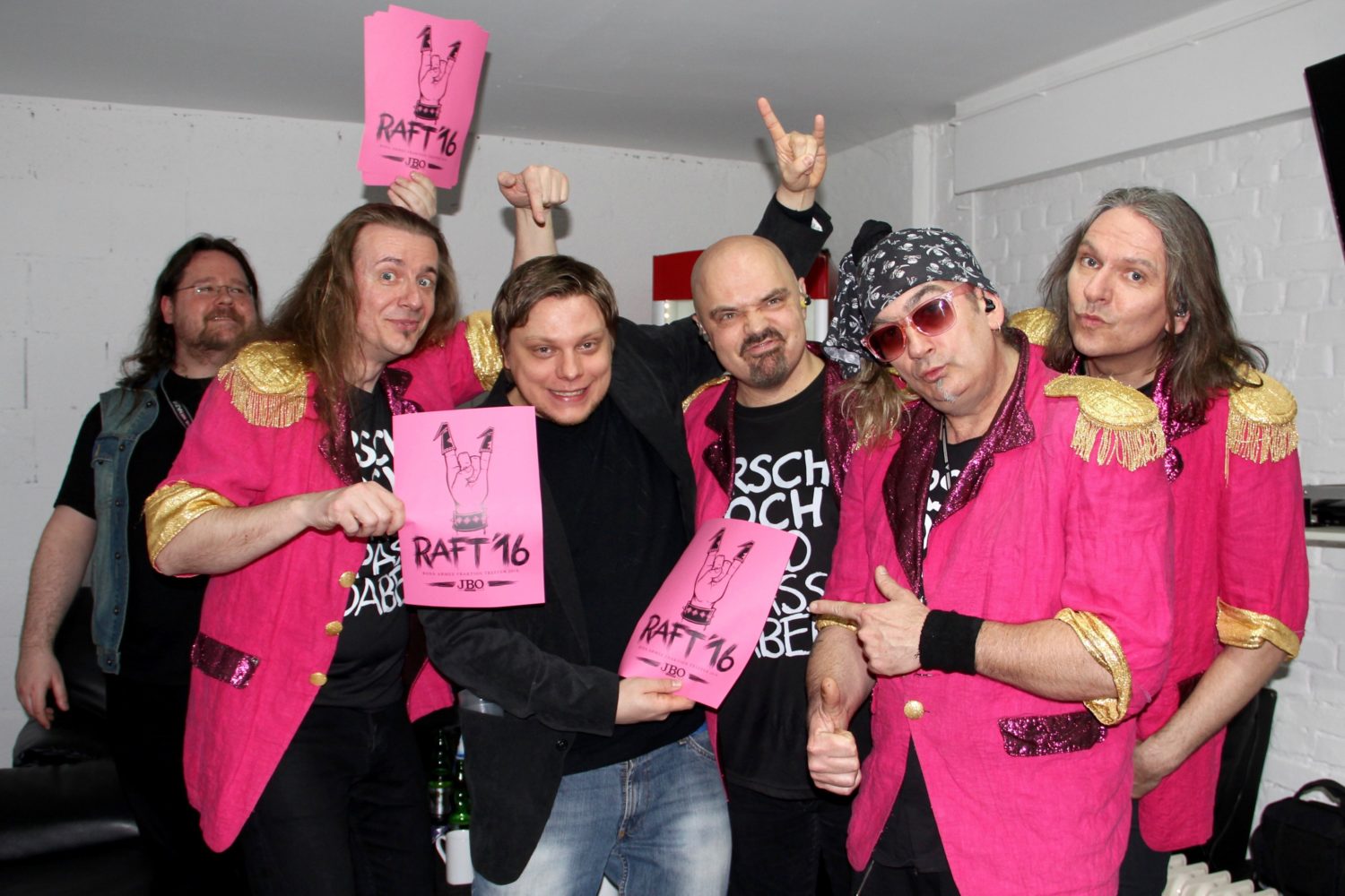 J.B.O.: Tour, April und RAFT16 J.B.O.: Tour, April und RAFT16