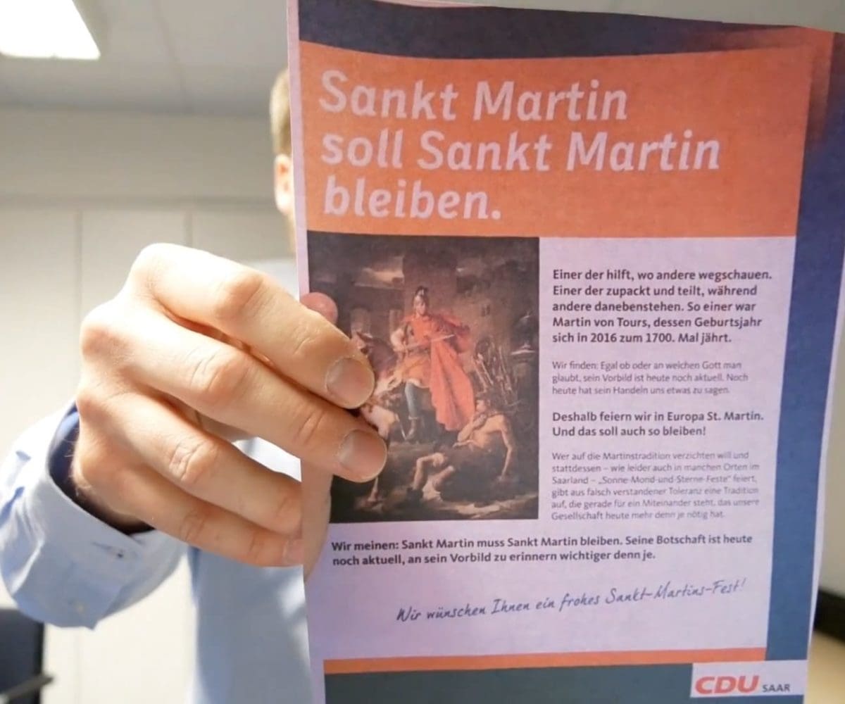 Sankt Martin und die CDU