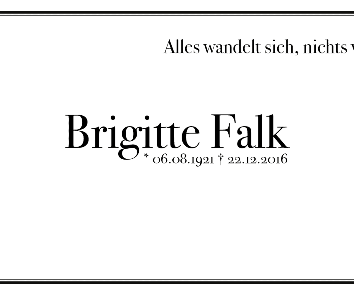 Brigitte Falk Brigitte Falk