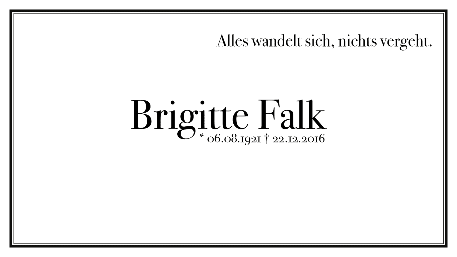 Brigitte Falk Brigitte Falk