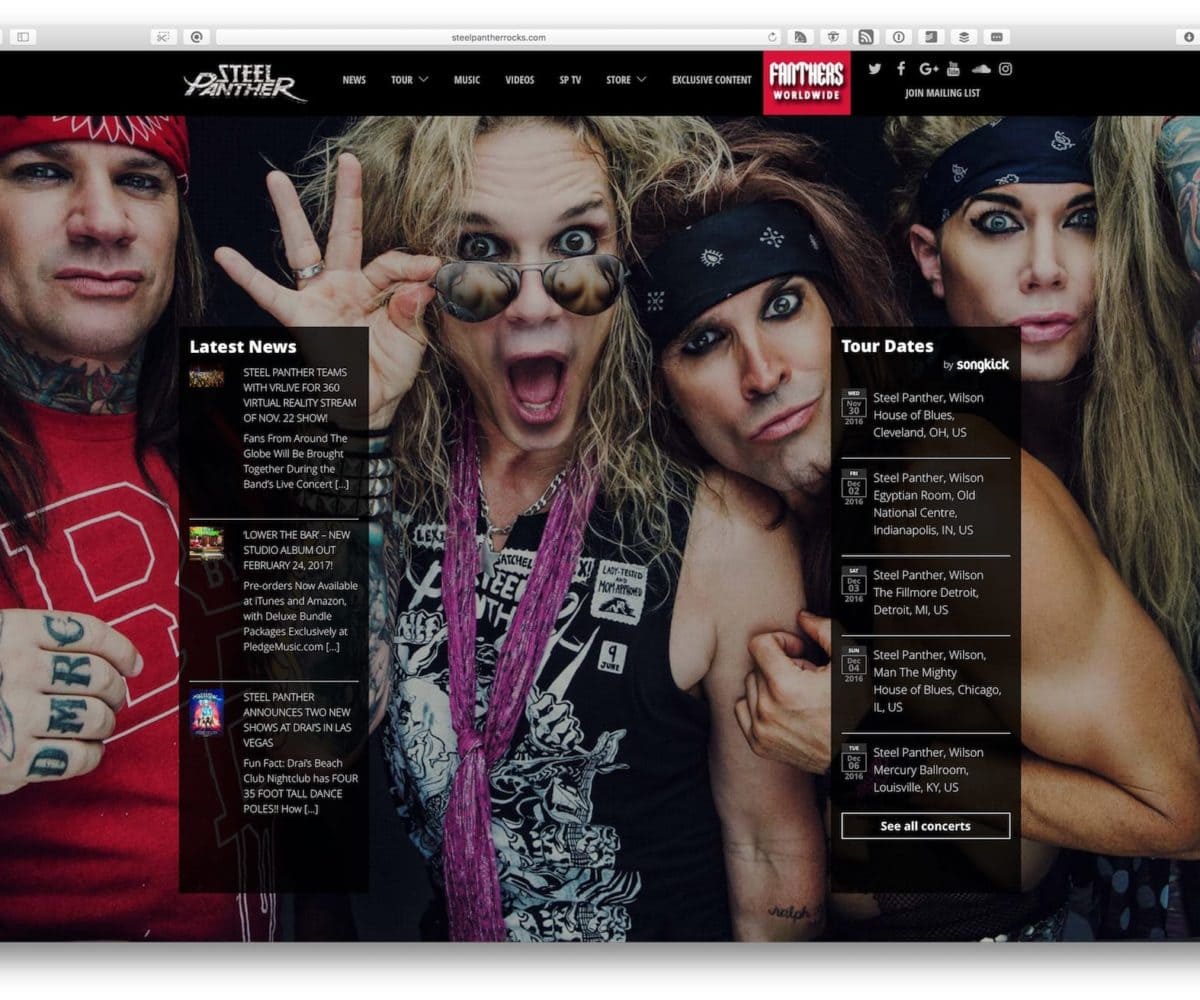 Steel Panther und Fanthers Worldwide Steel Panther und Fanthers Worldwide