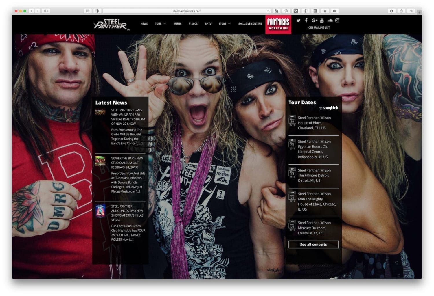 Steel Panther und Fanthers Worldwide Steel Panther und Fanthers Worldwide