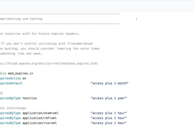 Wordpress: Die optimale .htaccess Wordpress: Die optimale .htaccess