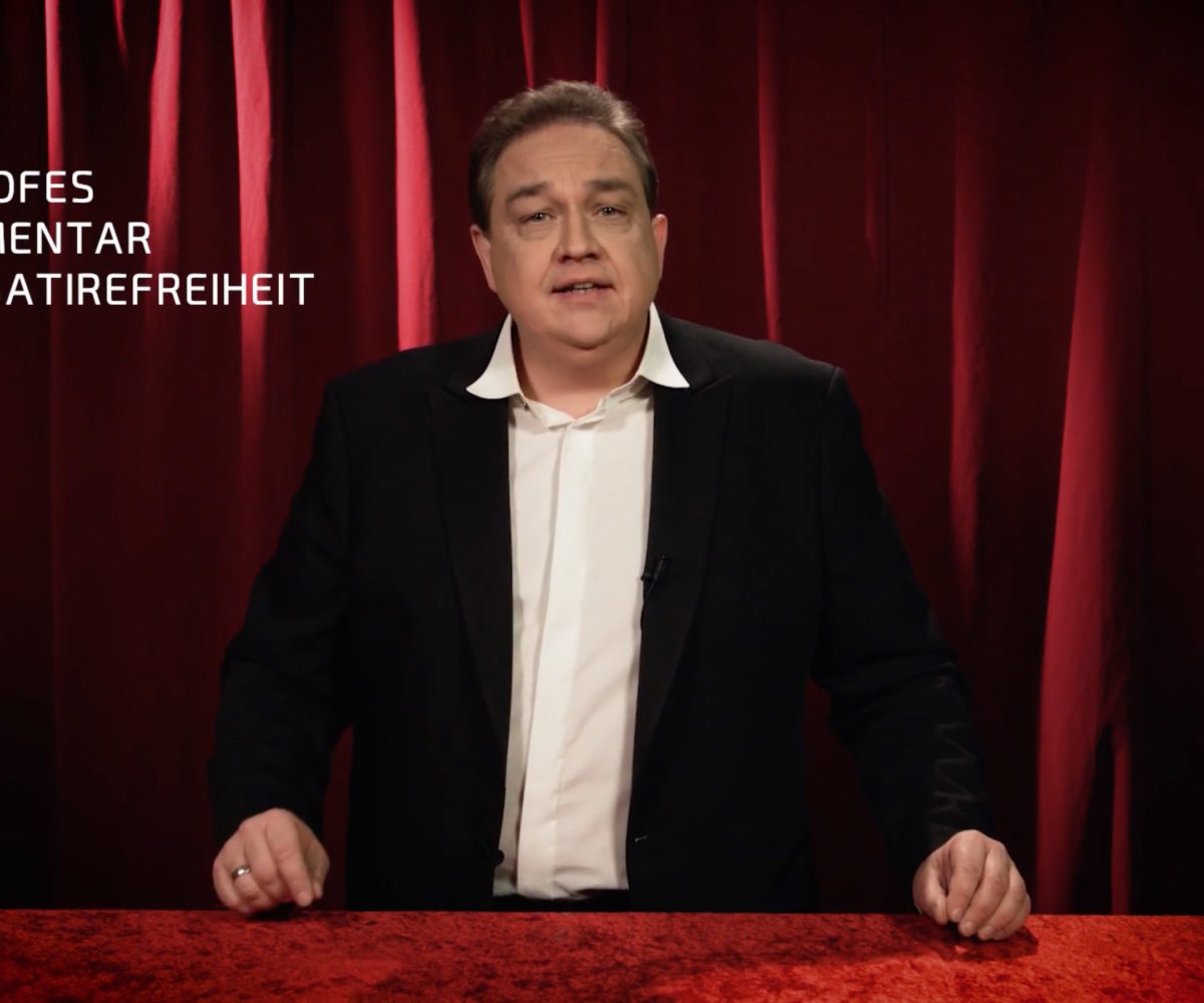 Kalkofes Kommentar zur Satirefreiheit