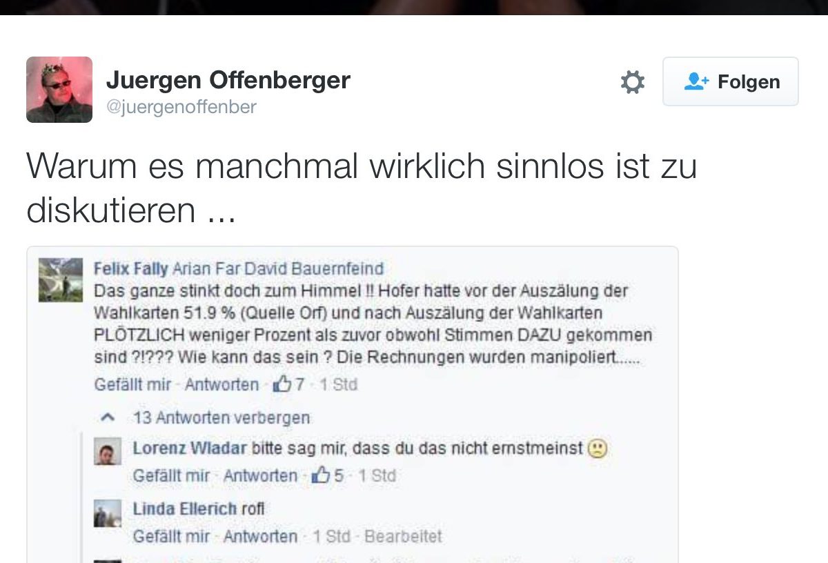 Wer sagt, dass es nur 100% sein dürfen?
