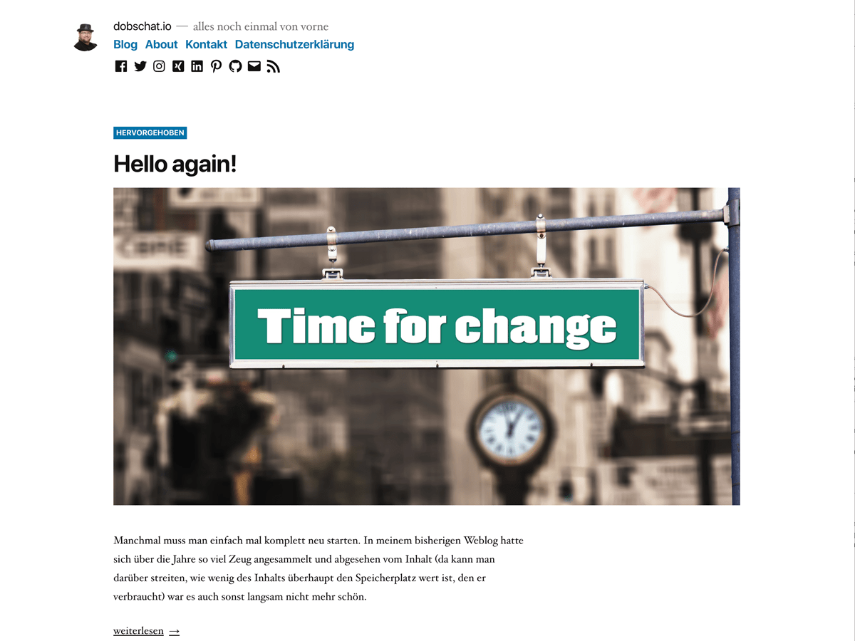 Wordpress Theme DIO 2019 Wordpress Theme DIO 2019
