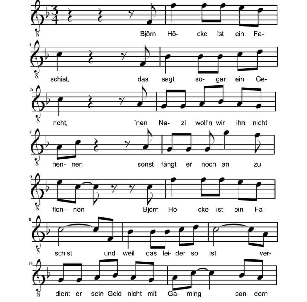 Der Höcke-Song