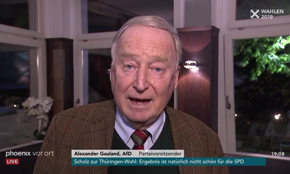 Gauland fordert AfD-Verbot?