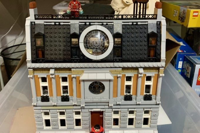 Sanctum Sanctorum Modular Building MOC Lego Sanctum Sanctorum Modular Building MOC Vorderseite